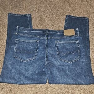 American Eagle Outfitters Dark Blue Straight Jeans 36x30